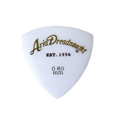 ARIA Aria Dreadnought HYPER TOUCH Triangle THIN 0.6mm WH×10枚 ギターピック