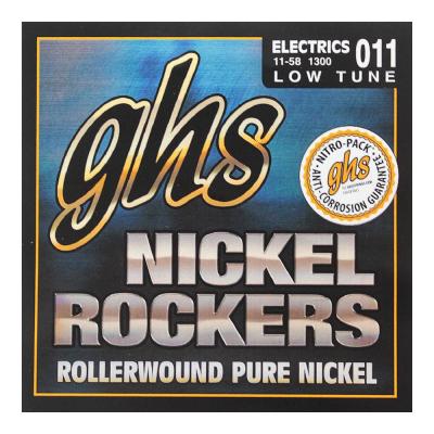 GHS Nickel Rockers 1300 Low Tuned Set 11-58 エレキギター弦×3SET