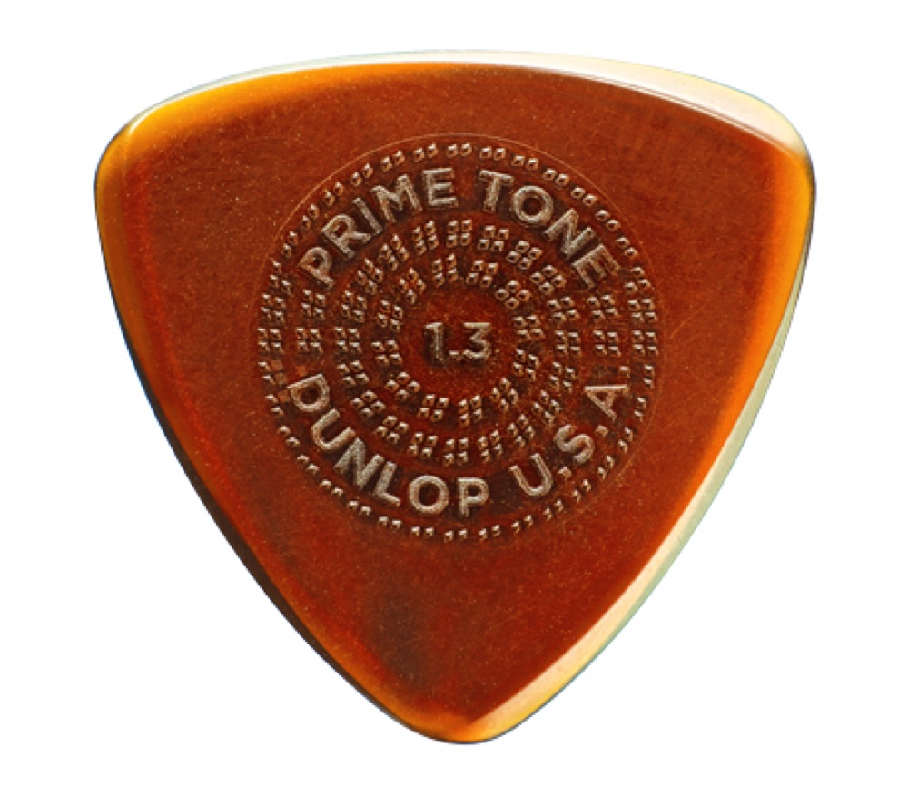 JIM DUNLOP Primetone Sculpted Plectra Small Triangle with Grip 516P 1.3mm ピック×3枚入り