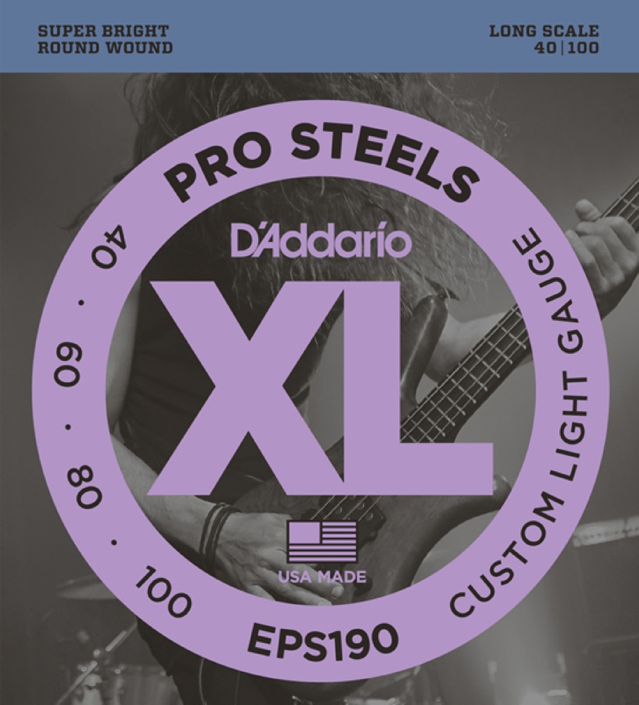 D'Addario EPS190 Long 040-100 ベース弦