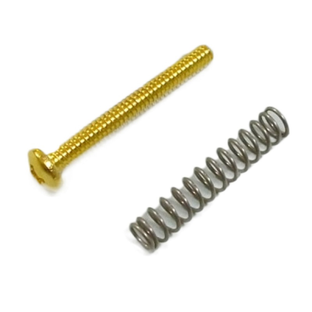 Montreux Inch TL octave screws 60’s style Gold (3) No.8471 オクターブ調整用スクリュー