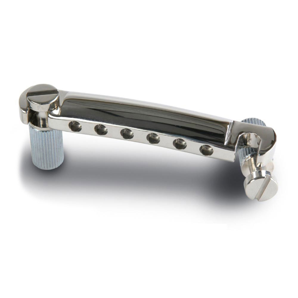 Gibson PTTP-015 Nickel Stop Bar With Studs & Inserts テイルピース