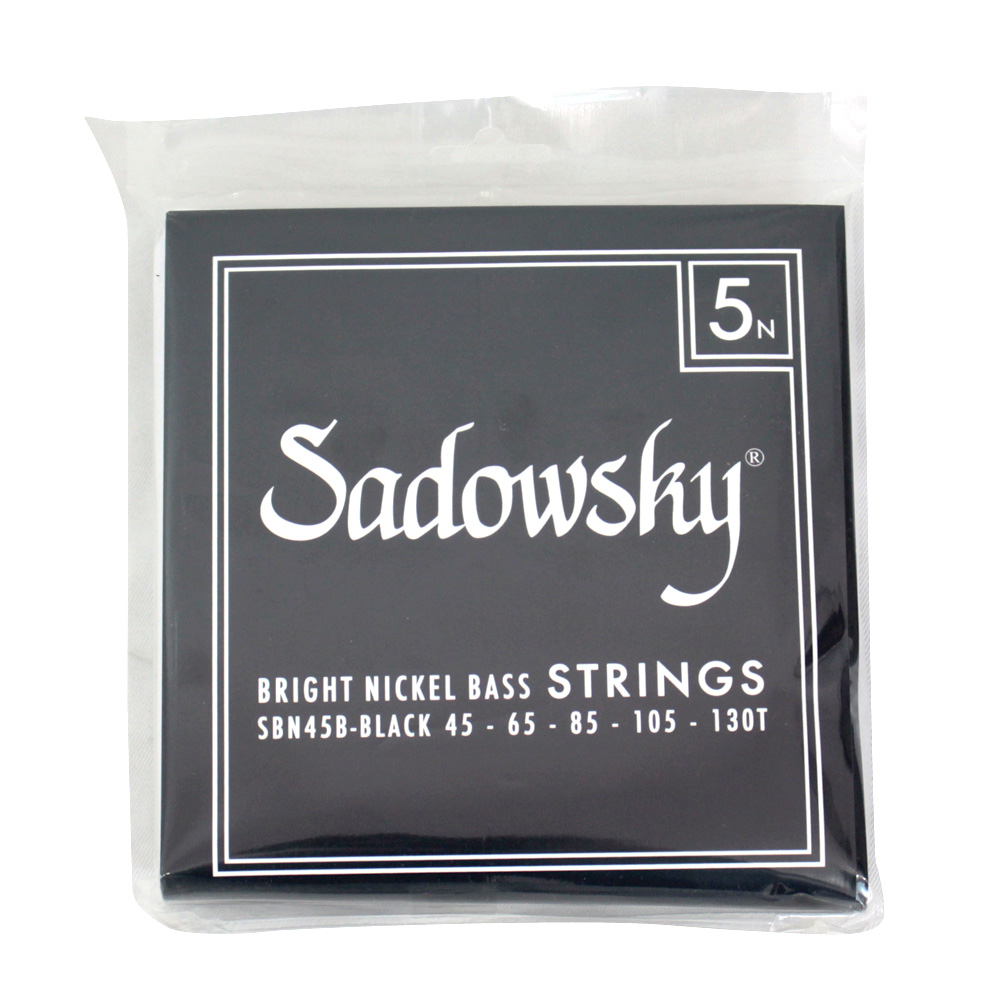 SADOWSKY SBN45B Black ブラックラベル 5弦ベース弦