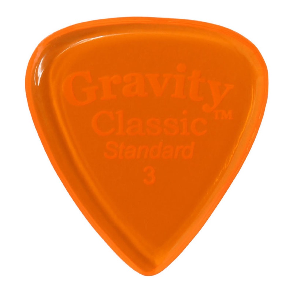 GRAVITY GUITAR PICKS Classic -Standard- GCLS3P 3.0mm Orange ギターピック