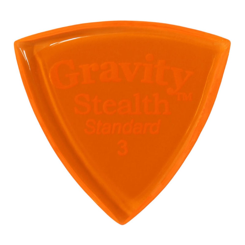 GRAVITY GUITAR PICKS Stealth -Standard- GSSS3P 3.0mm Orange ギターピック