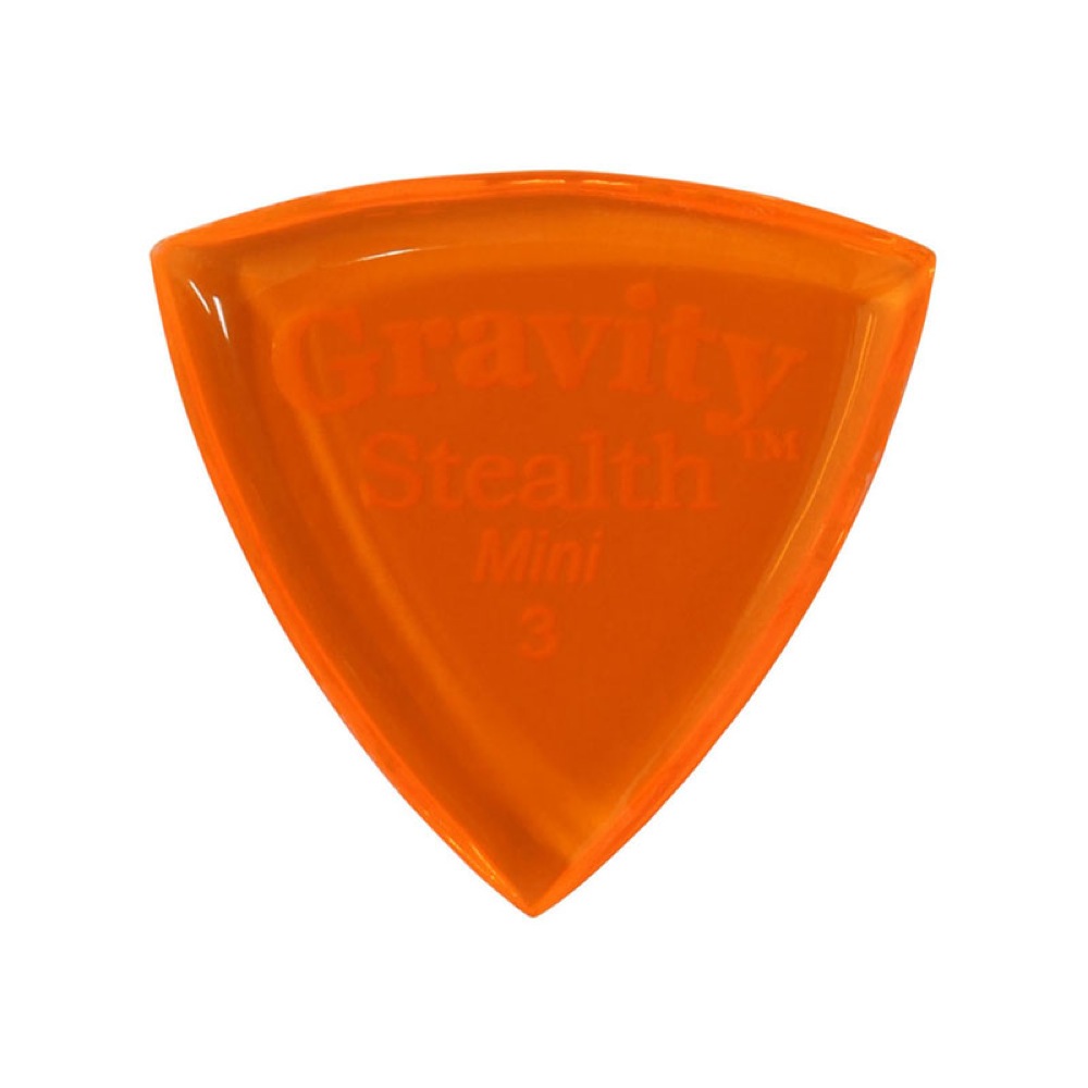GRAVITY GUITAR PICKS Stealth -Mini- GSSM3P 3.0mm Orange ピック