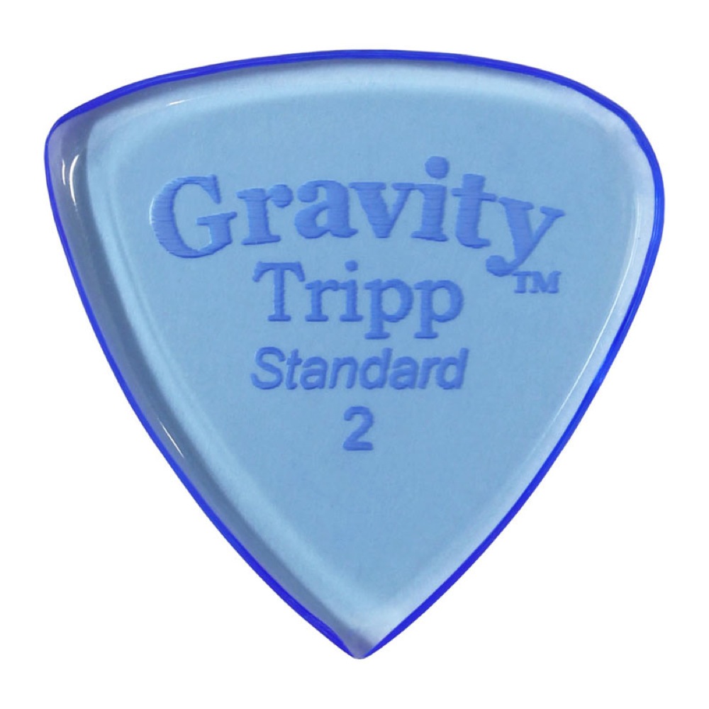 GRAVITY GUITAR PICKS Tripp -Standard- GTRS2P 2.0mm Blue ギターピック