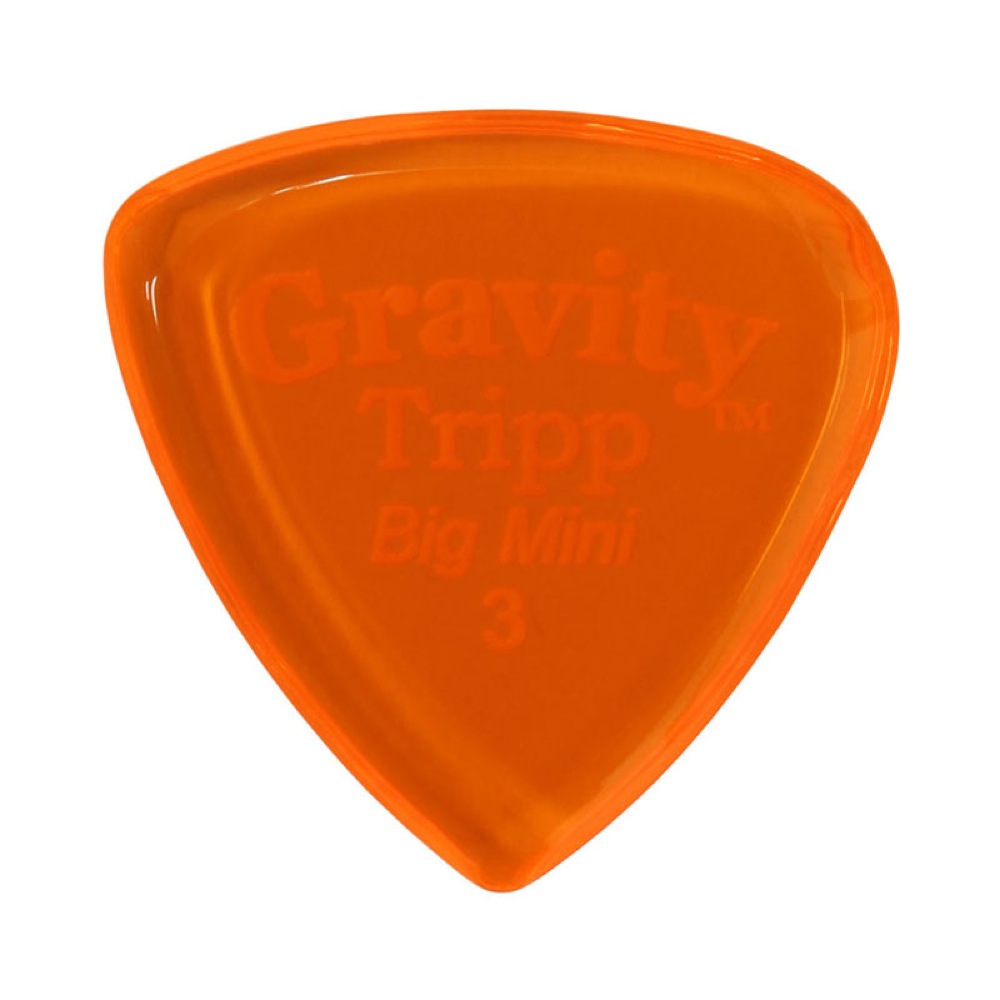 GRAVITY GUITAR PICKS Tripp -Big Mini- GTRB3P 3.0mm Orange ピック
