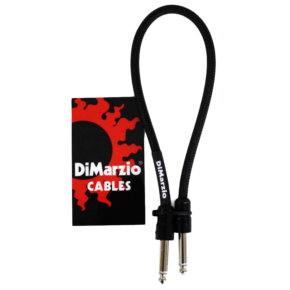 DiMarzio Pedal Board Cable PC112-BK シールドケーブル SS 30cm