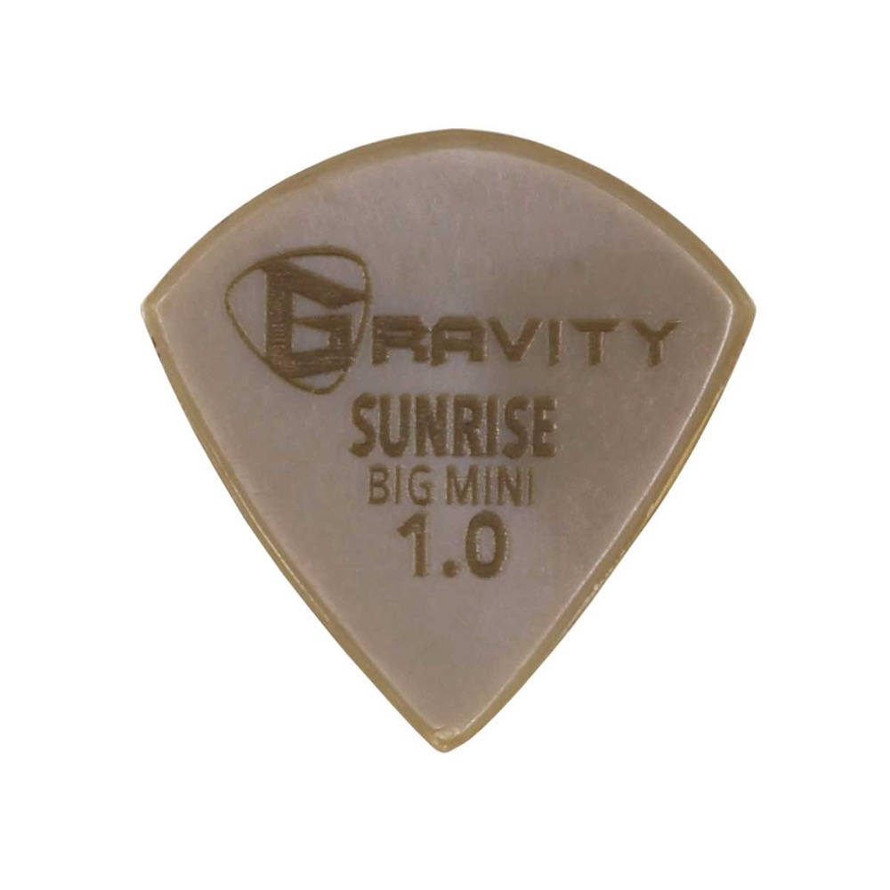 GRAVITY GUITAR PICKS Gold Sunrise -Big Mini- GGSUB10 1.0mm ピック