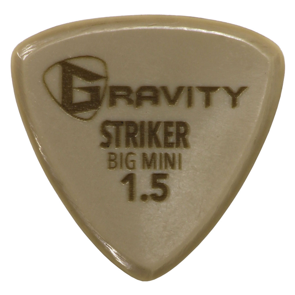 GRAVITY GUITAR PICKS Gold Striker -Big Mini- GGSRB15 1.5mm ギターピック