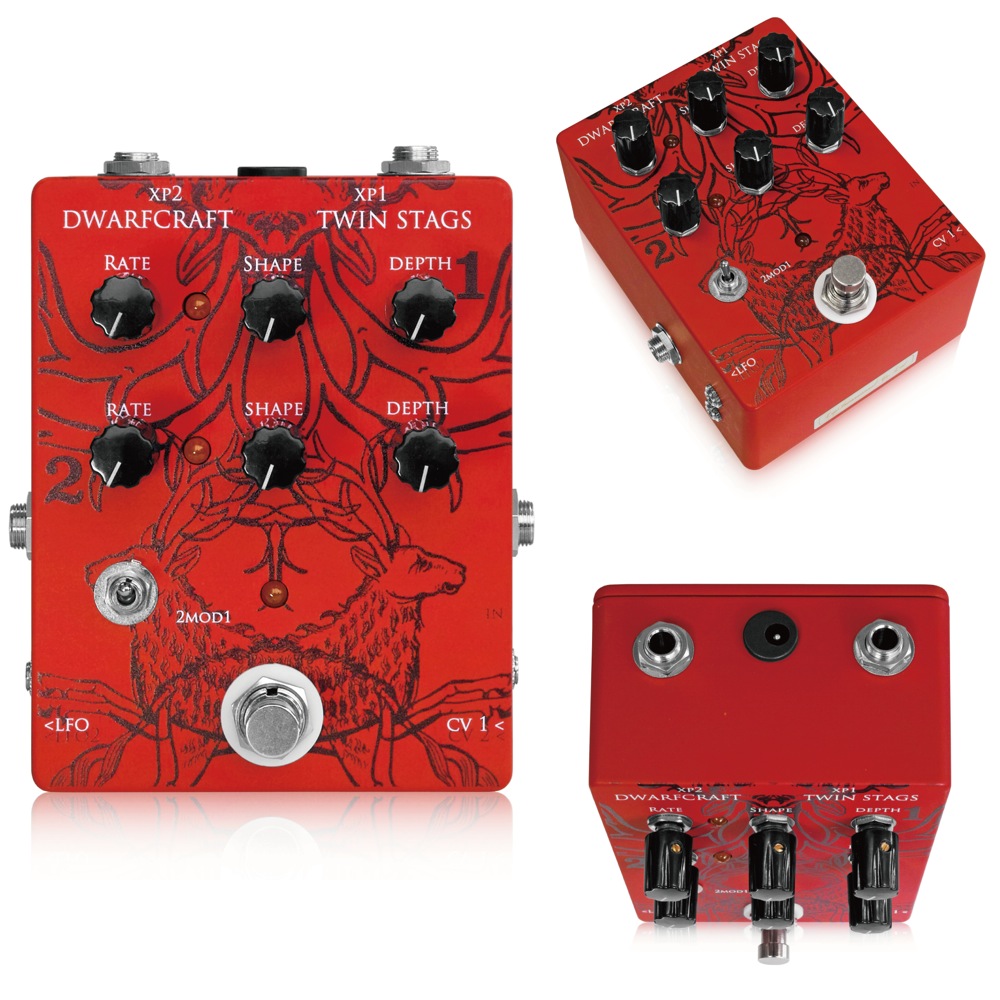 Dwarfcraft Devices Twin Stags ギターエフェクター