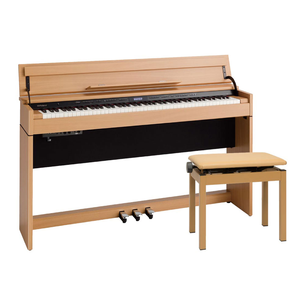 Roland DP603-NBS Digital Piano ナチュラルビーチ調仕上げ デジタルピアノ 専用高低自在椅子付き 【組立設置無料サービス中】