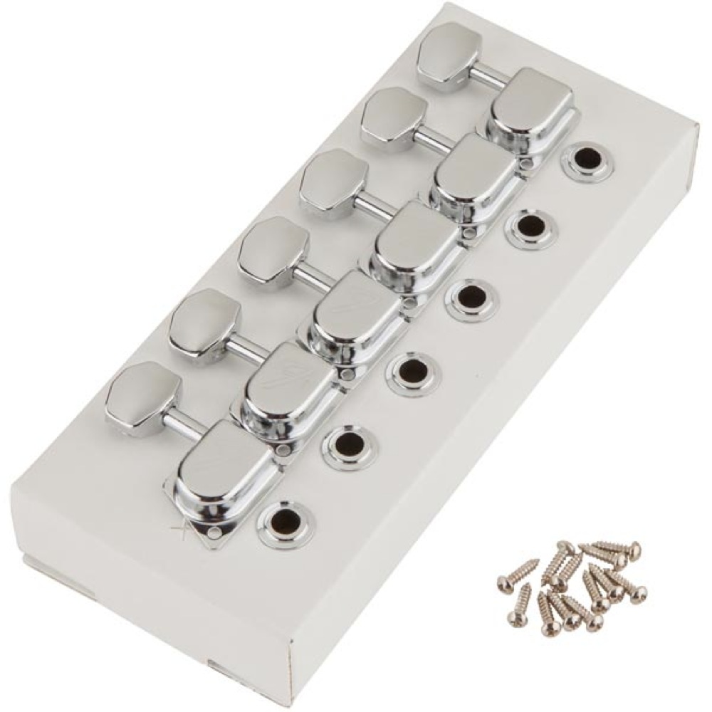 Fender 70s F Style Stratocaster/Telecaster Tuning Machines Left-Hand レフトハンド ギター用ペグ