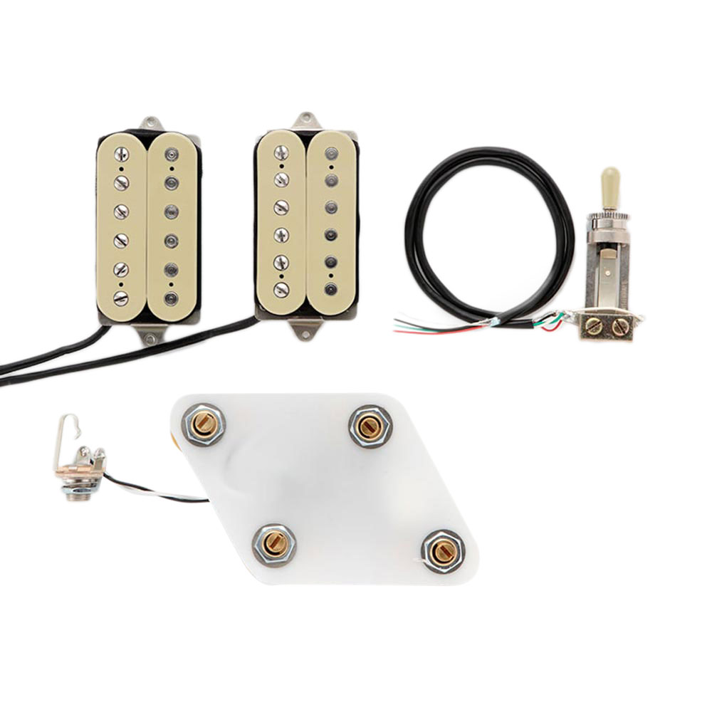DiMarzio GG2101A1CR Pre-Wired Pickup Set for Les Paul Vintage Set Cream プリワイアードピックアップ