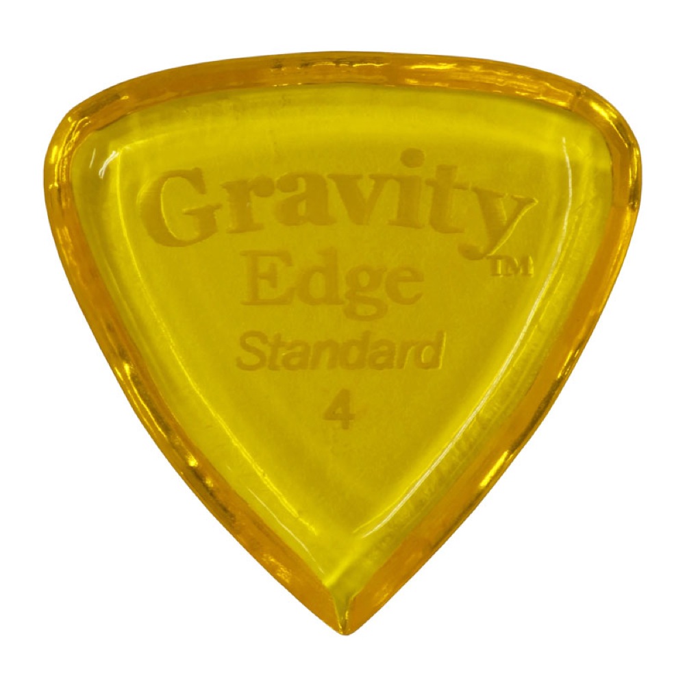 GRAVITY GUITAR PICKS Edge -Standard- GEES4P 4.0mm Yellow ギターピック