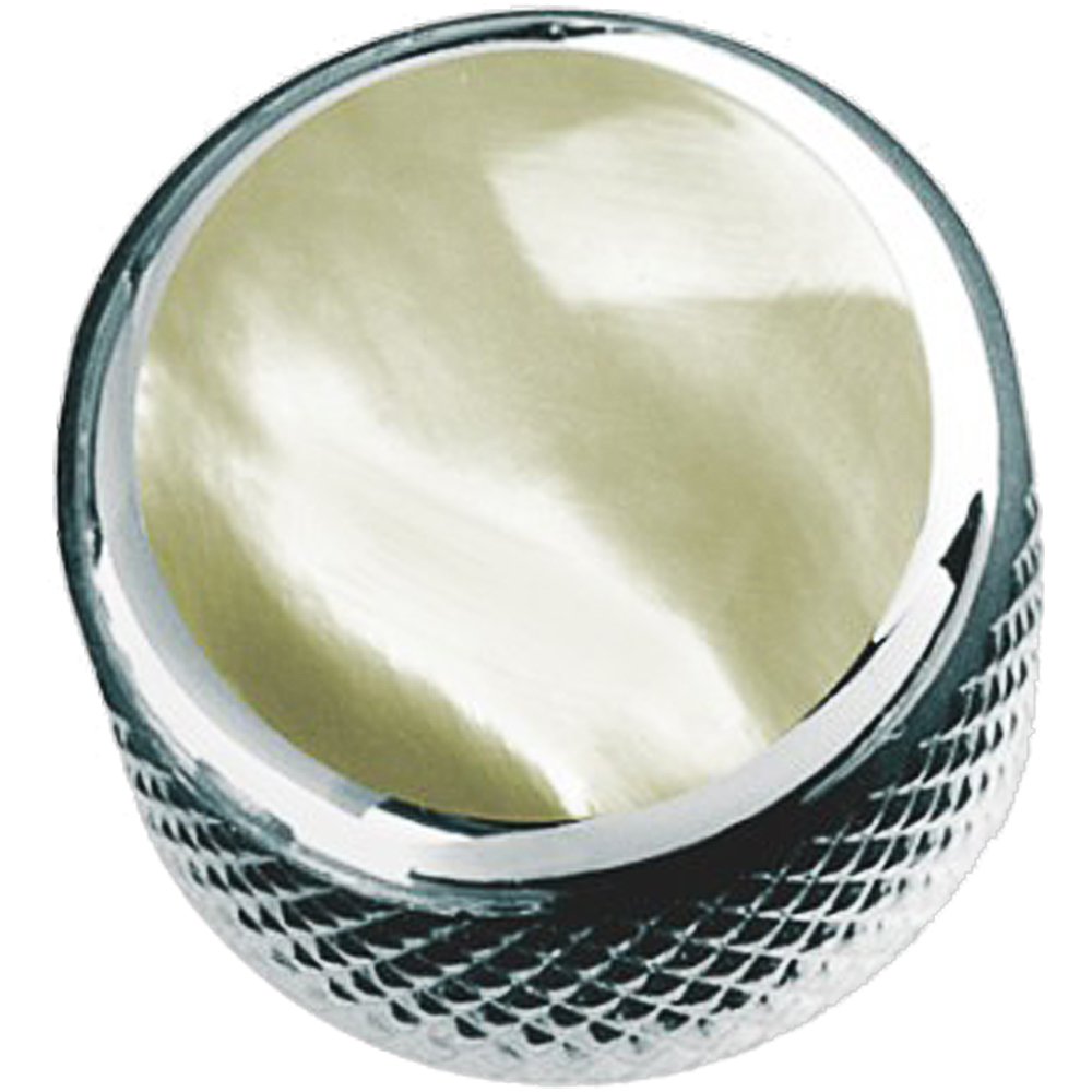 Q-parts DOME Mother of Pearl Shell in Chrome KCD-0023 コントロールノブ