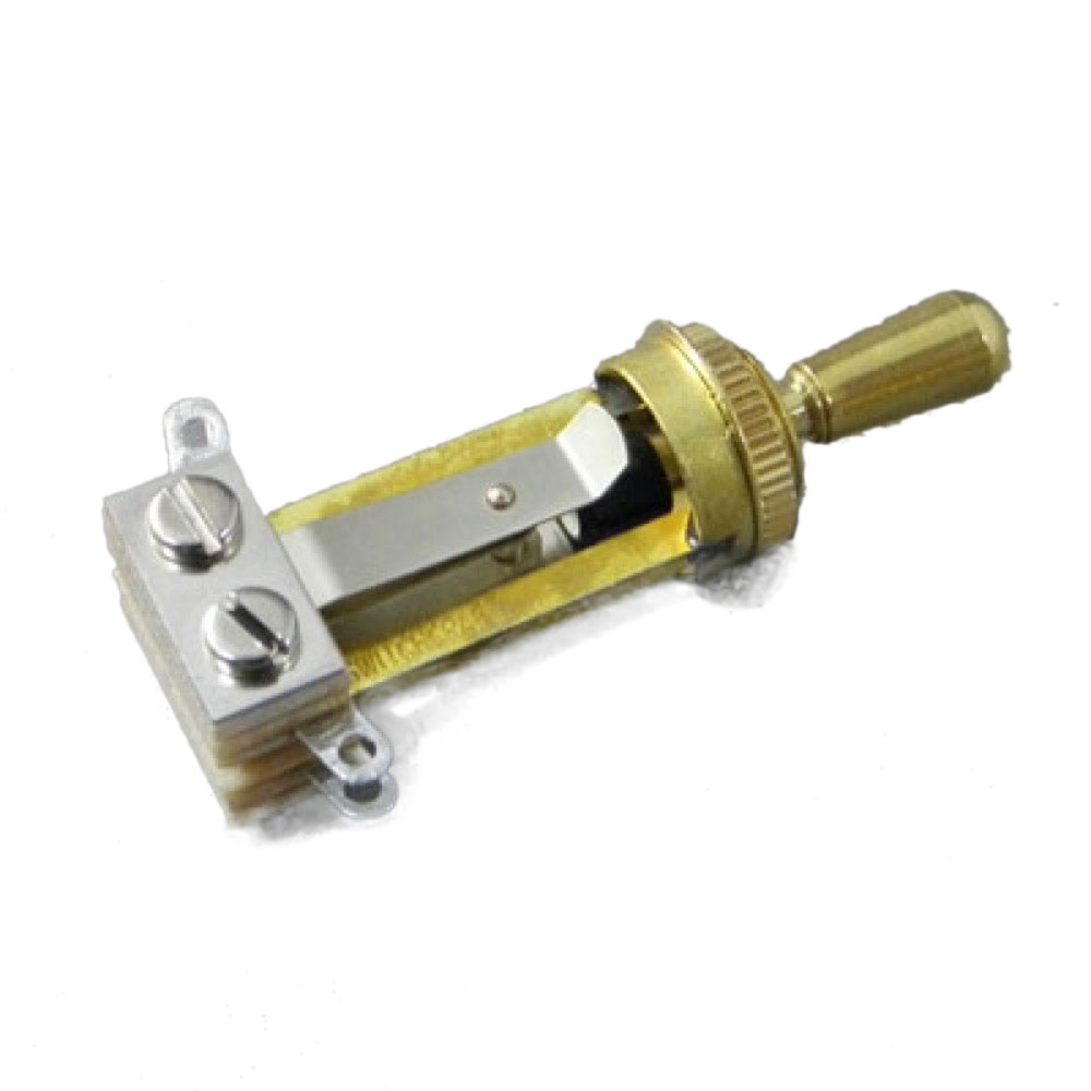 Montreux Switchcraft straight toggle switch Gold No.872 ギターパーツ