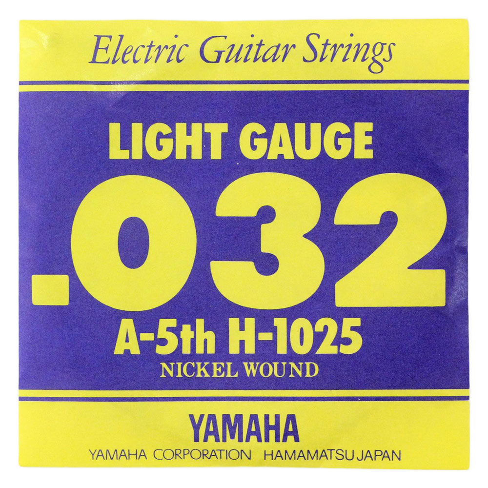 YAMAHA H1025 エレキギター用 バラ弦 5弦