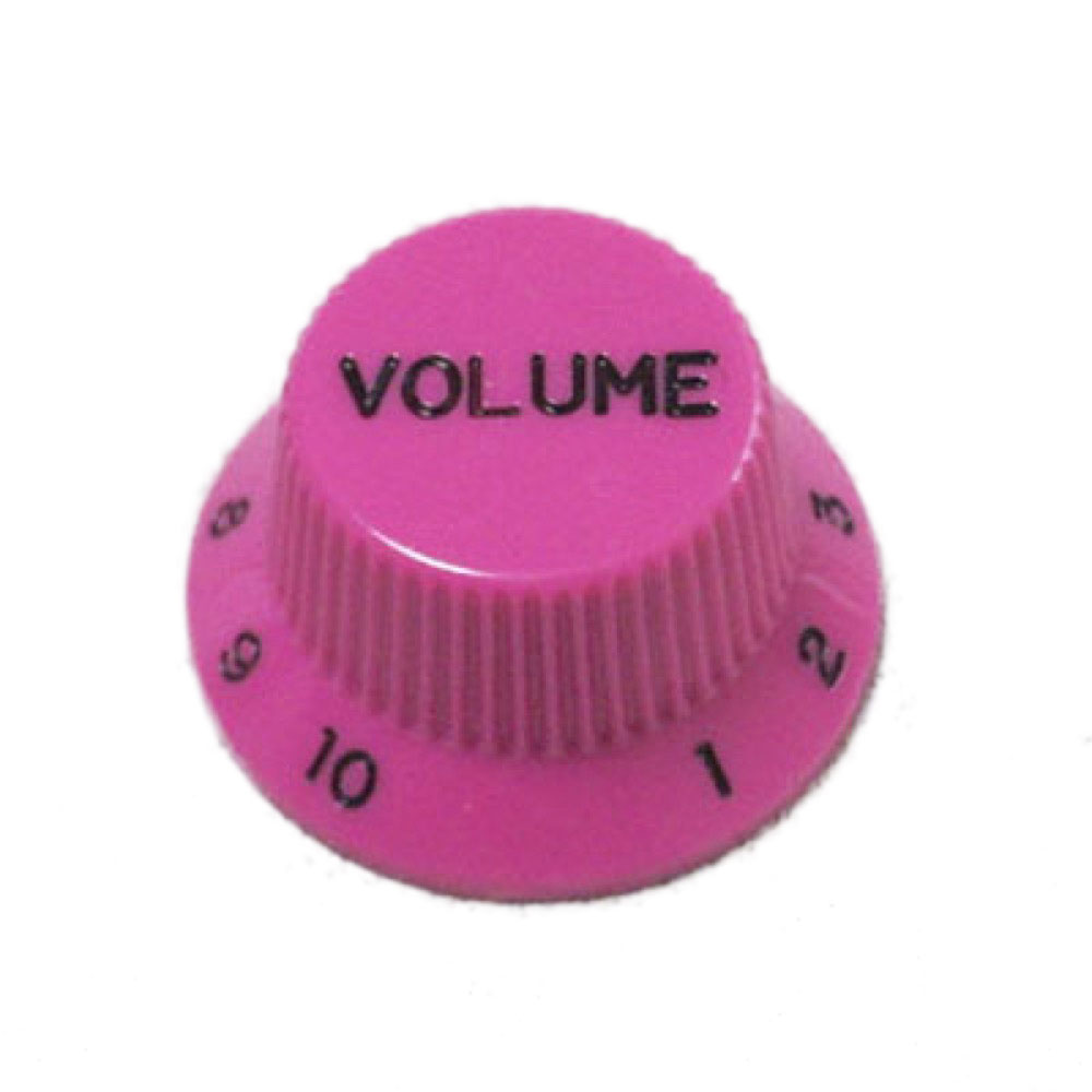 Montreux Strat Volume Knob Metric Hot Pink No.8791 ギターパーツ