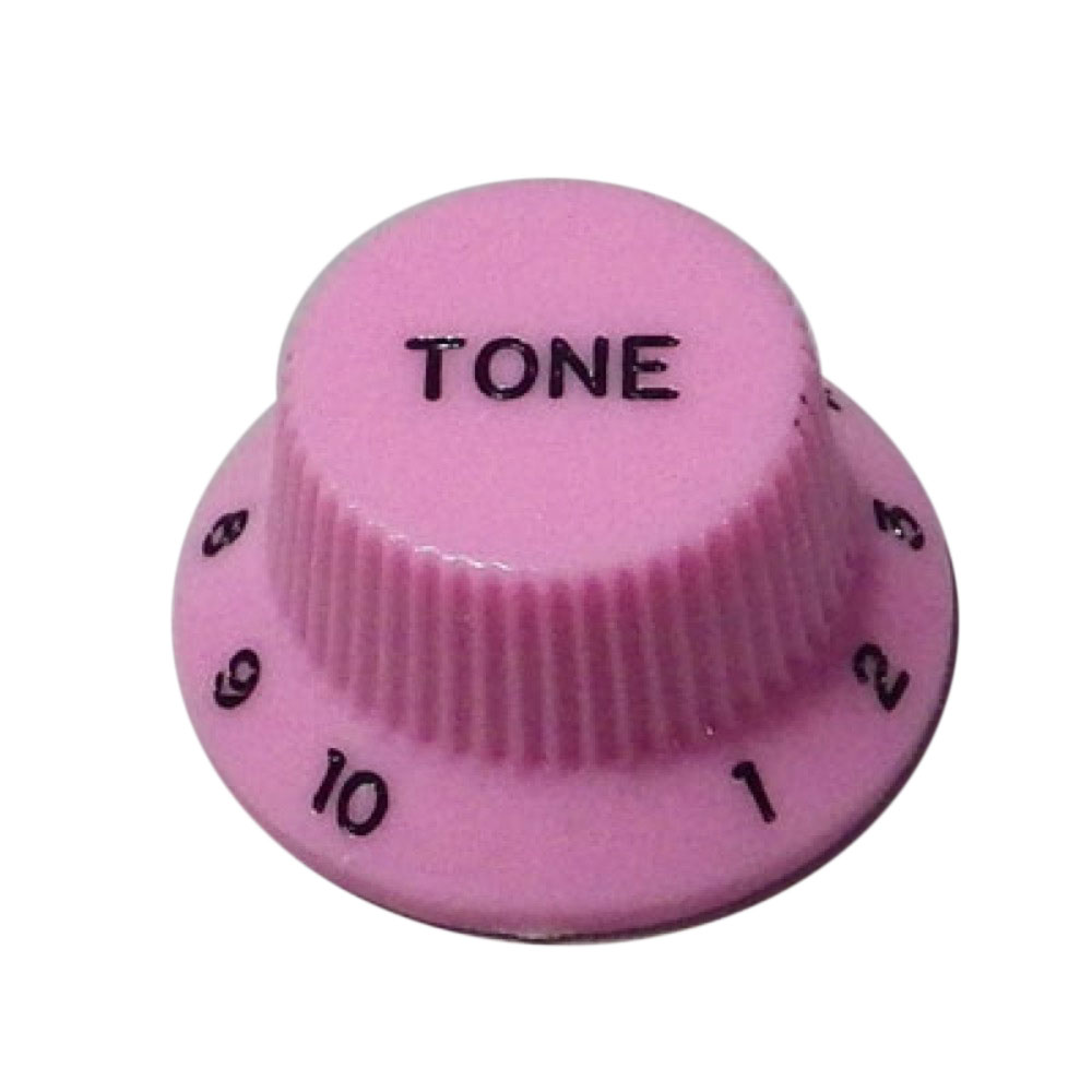 Montreux Strat Tone Knob Inch Pink No.8808 ギターパーツ