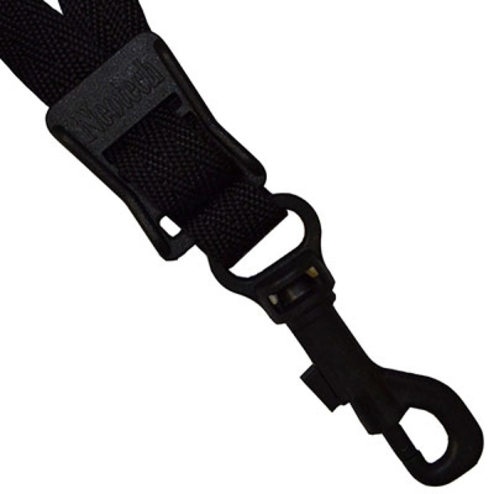 Neotech Wick-it Sax Strap X-Long Swivel (スナップフック) Black #8401172 サックス用ストラップ フック部