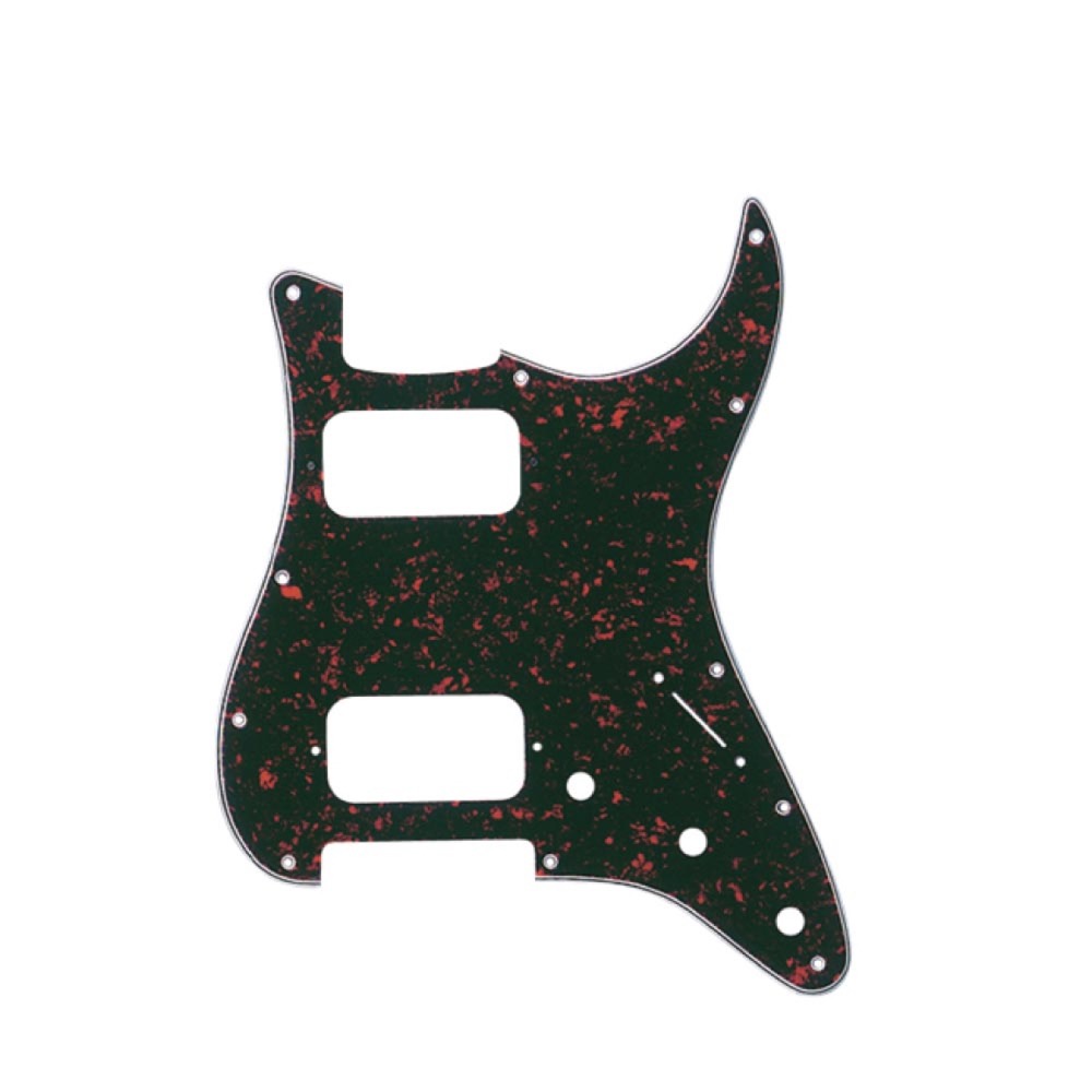 Fender Modern Style Stratocaster H/H Pickguards 11-Hole 4-Ply Tortoise Shell ピックガード