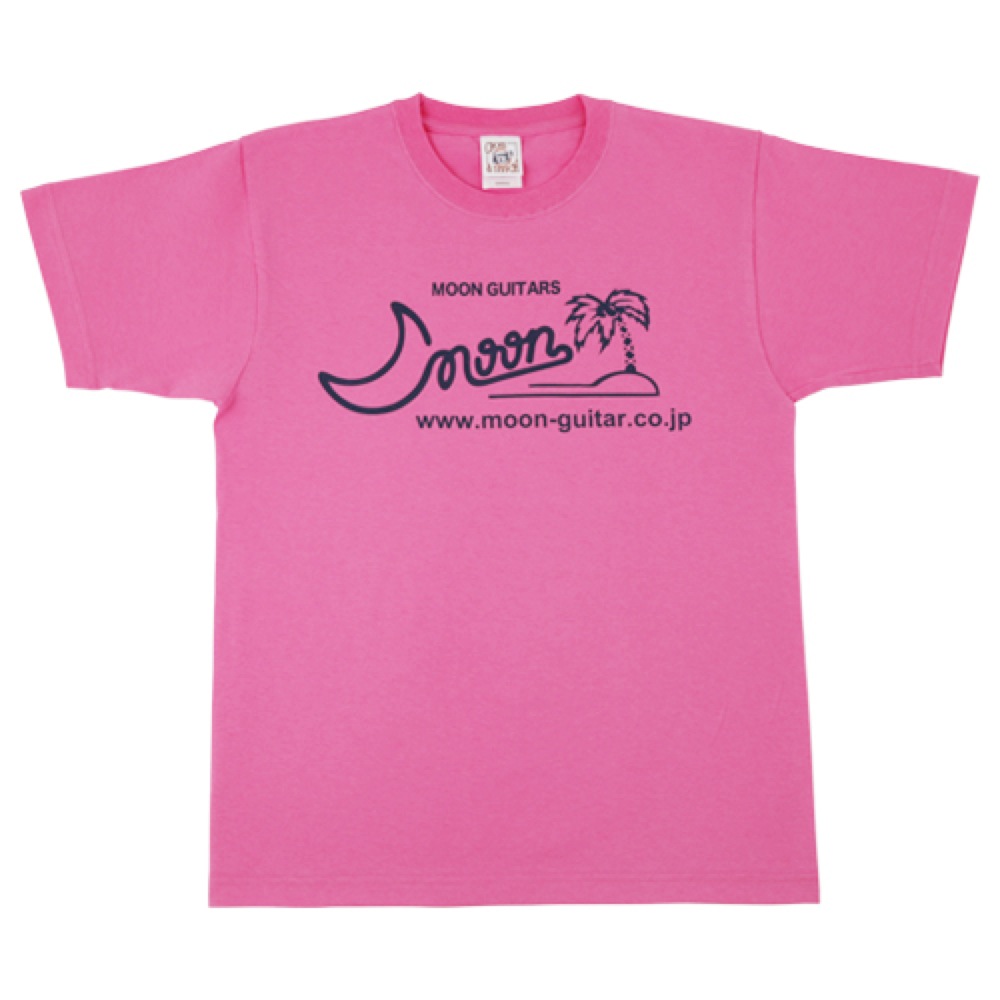 Moon T-shirt Pink Lサイズ Tシャツ