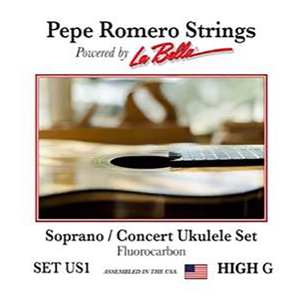 Pepe Romero US1 ウクレレ ソプラノ コンサート 弦 Hi-Gセット