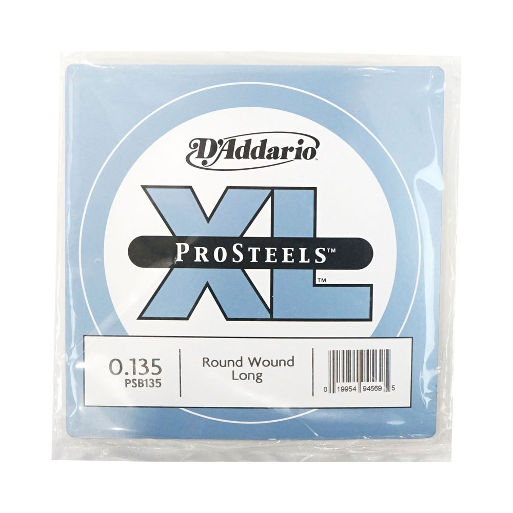 D’Addario ProSteels Singles PSB135 ベース用 バラ弦