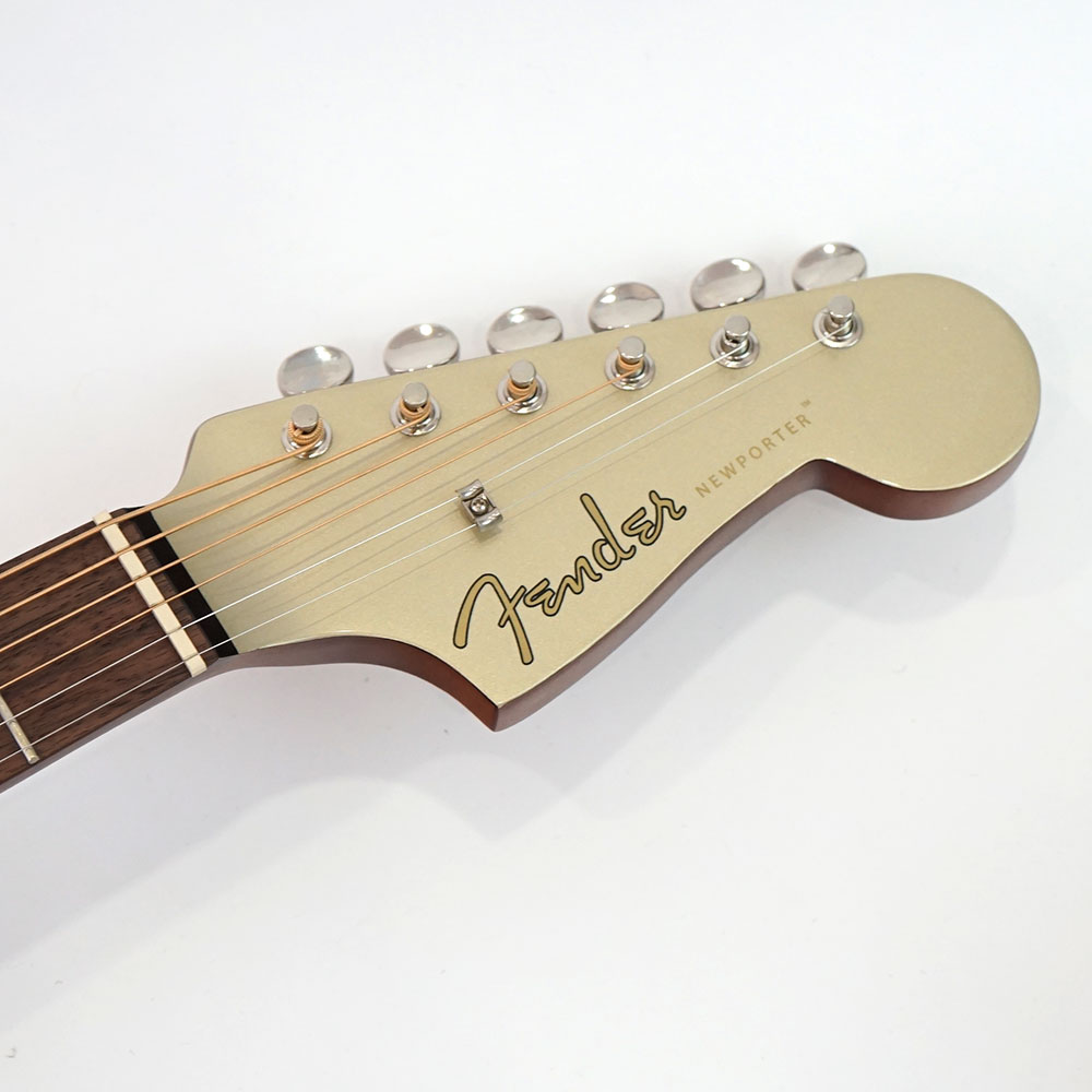 Fender Newporter Player CHP WN エレクトリックアコースティックギター ヘッドの画像