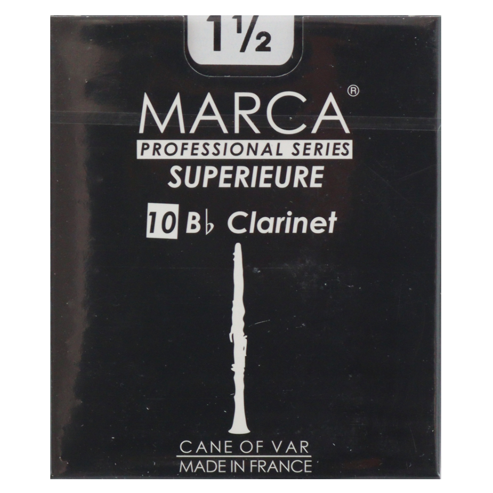 MARCA SUPERIEURE B♭クラリネット リード [1.1/2] 10枚入り