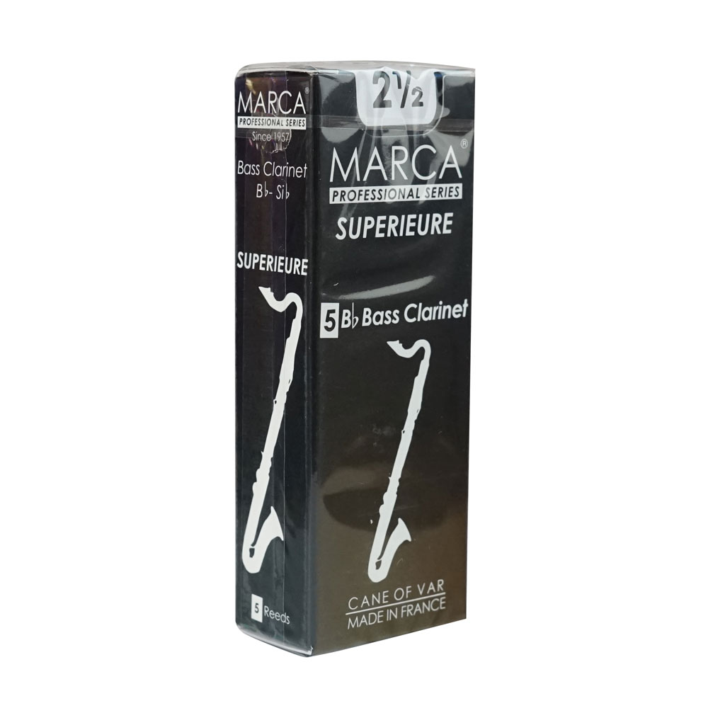 MARCA SUPERIEURE バスクラリネット リード [2.1/2] 5枚入り