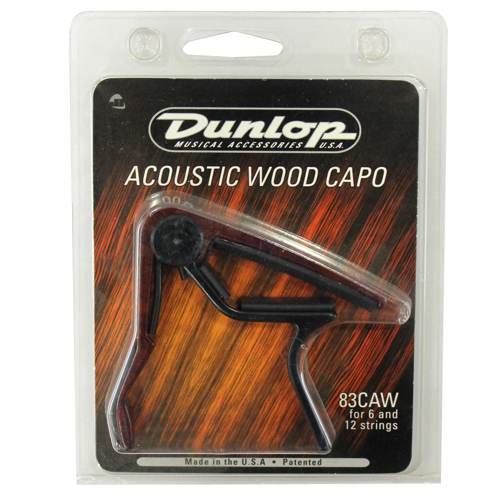 DUNLOP 83CAW Acoustic Curved Trigger Capo ギター用カポタスト