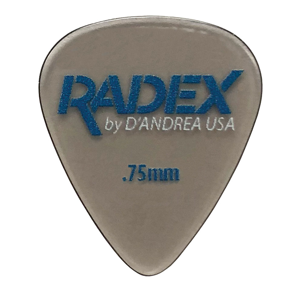 D’Andrea RADEX RDX351 0.75mm ギターピック 6枚入り