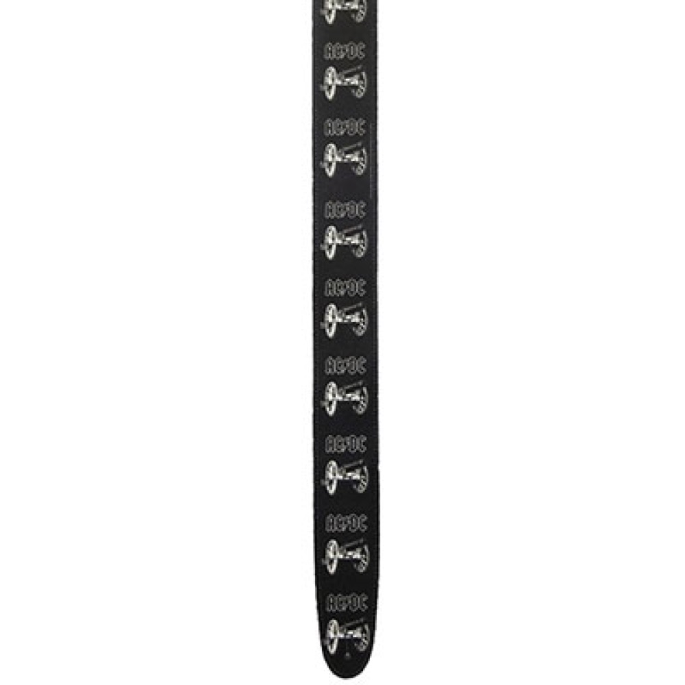 Perri’s P25ACDC-6022 2.5" Leather STRAP ACDC ギターストラップ
