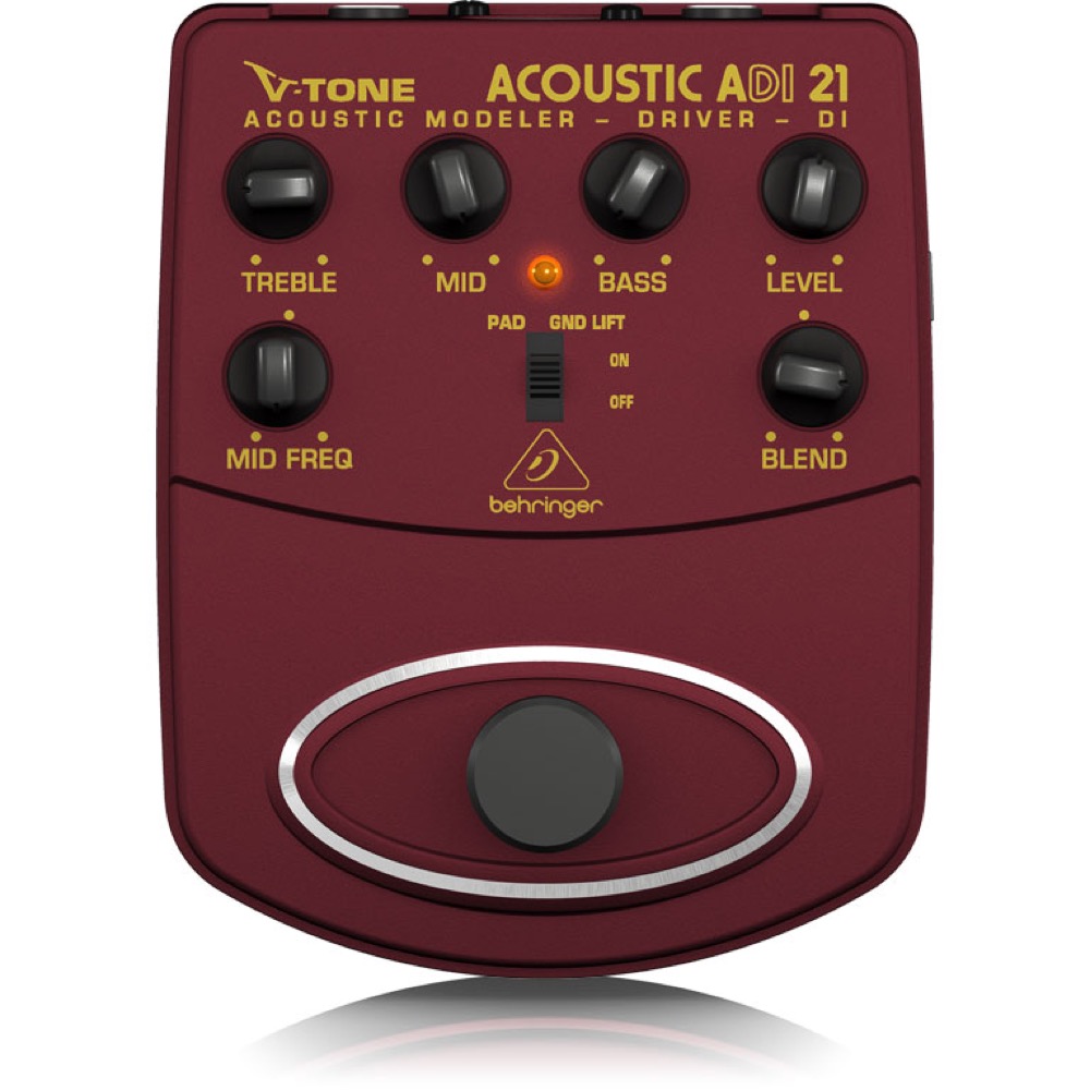 BEHRINGER ADI21 V-TONE ACOUSTIC アコースティックギター用プリアンプ