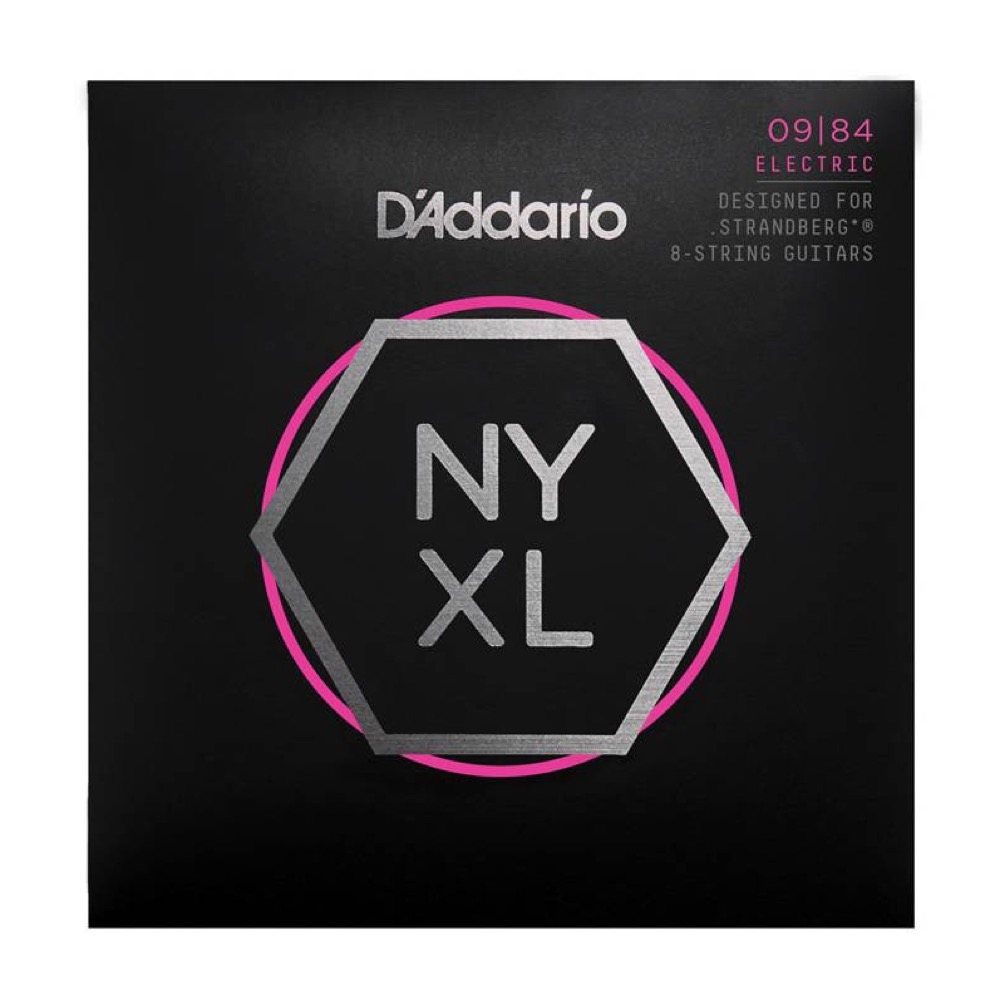 D'Addario NYXL0984SB strandberg strings 8弦 ストランドバーグ専用ギター弦