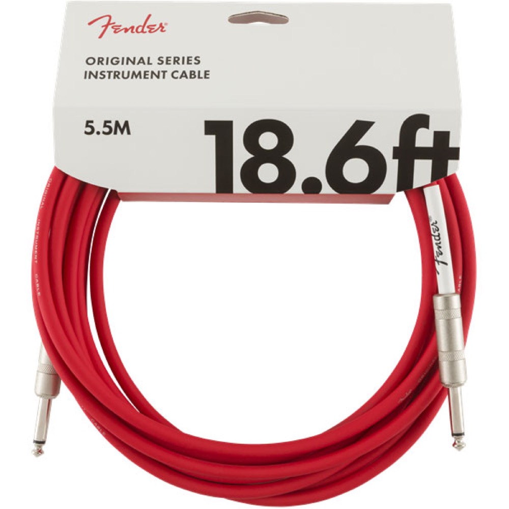 Fender Original Series Instrument Cable SS 18.6’ FRD ギターケーブル
