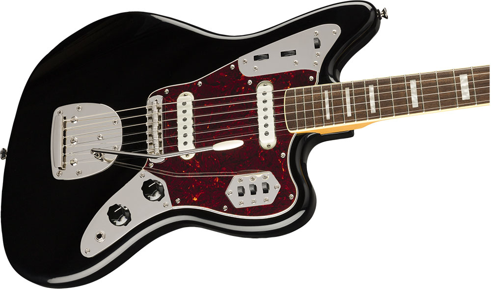 Squier Classic Vibe ’70s Jaguar BLK LRL エレキギター