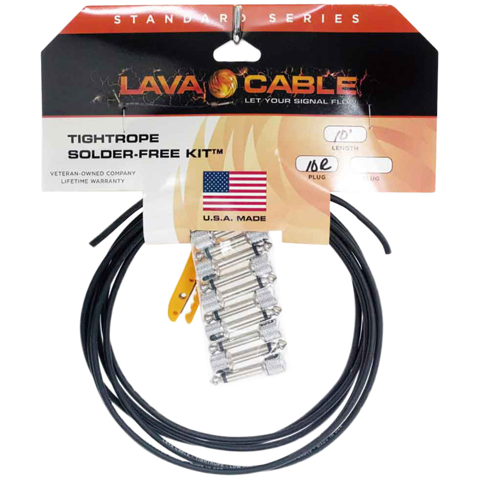 Lava Cable TightRope Solder-Free Pedal Board Kit ケーブルキット