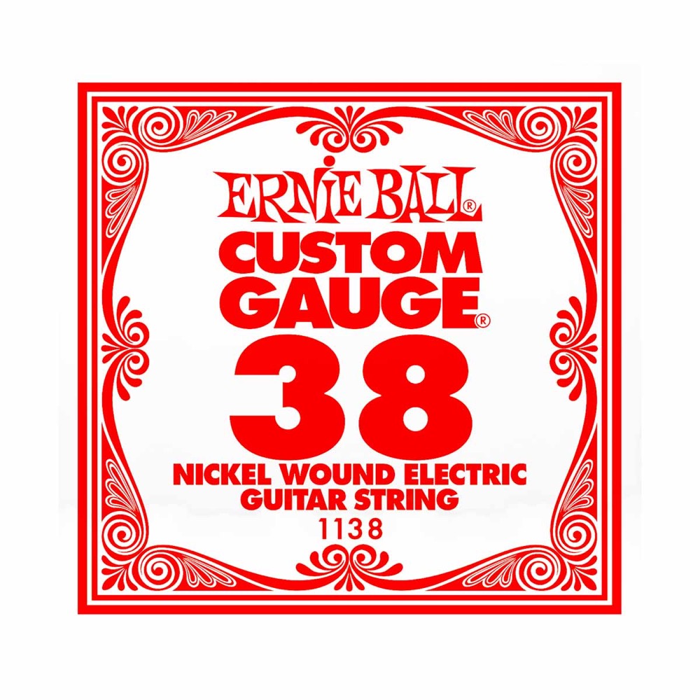 ERNIE BALL 1138 NICKEL WOUND 038 エレキギター用バラ弦