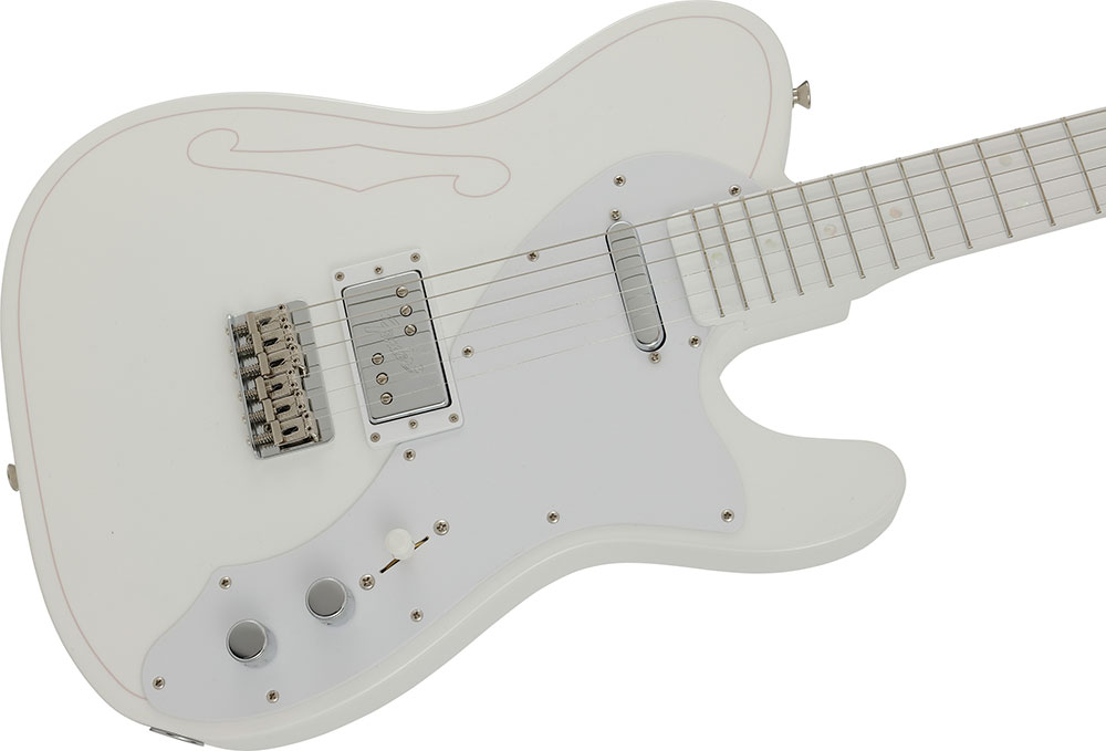 Fender Made in Japan SILENT SIREN Telecaster Maple Fingerboard Arctic White エレキギター