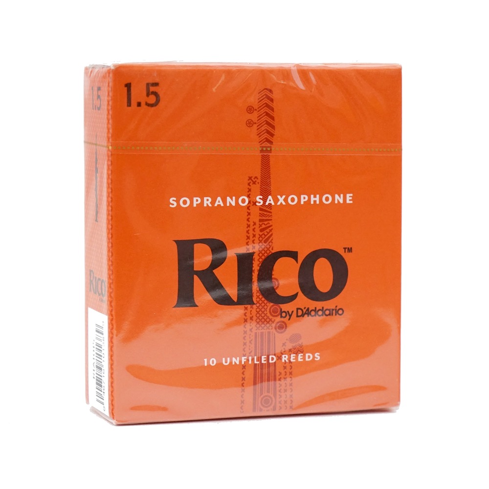 D’Addario Woodwinds/RICO RIA1015 リコ ソプラノサックスリード 10枚入り [1.5]