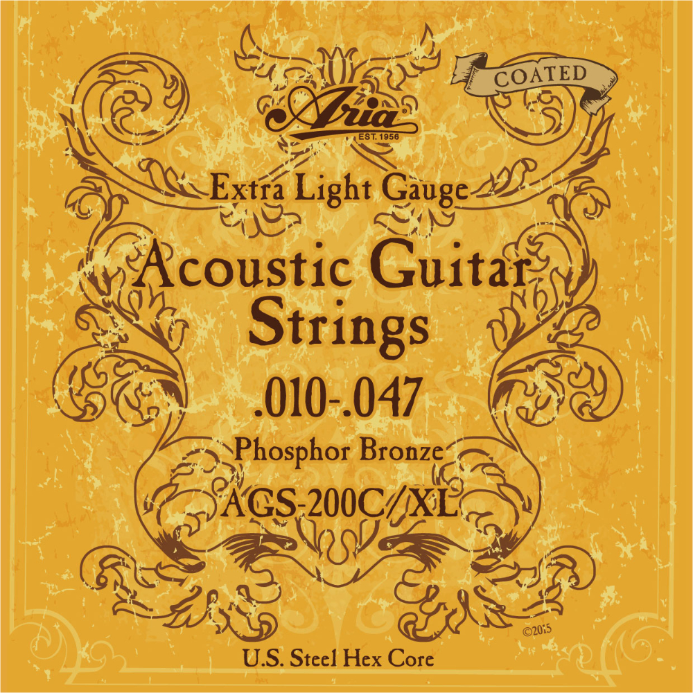 ARIA AGS-200C/XL アコースティックギター弦