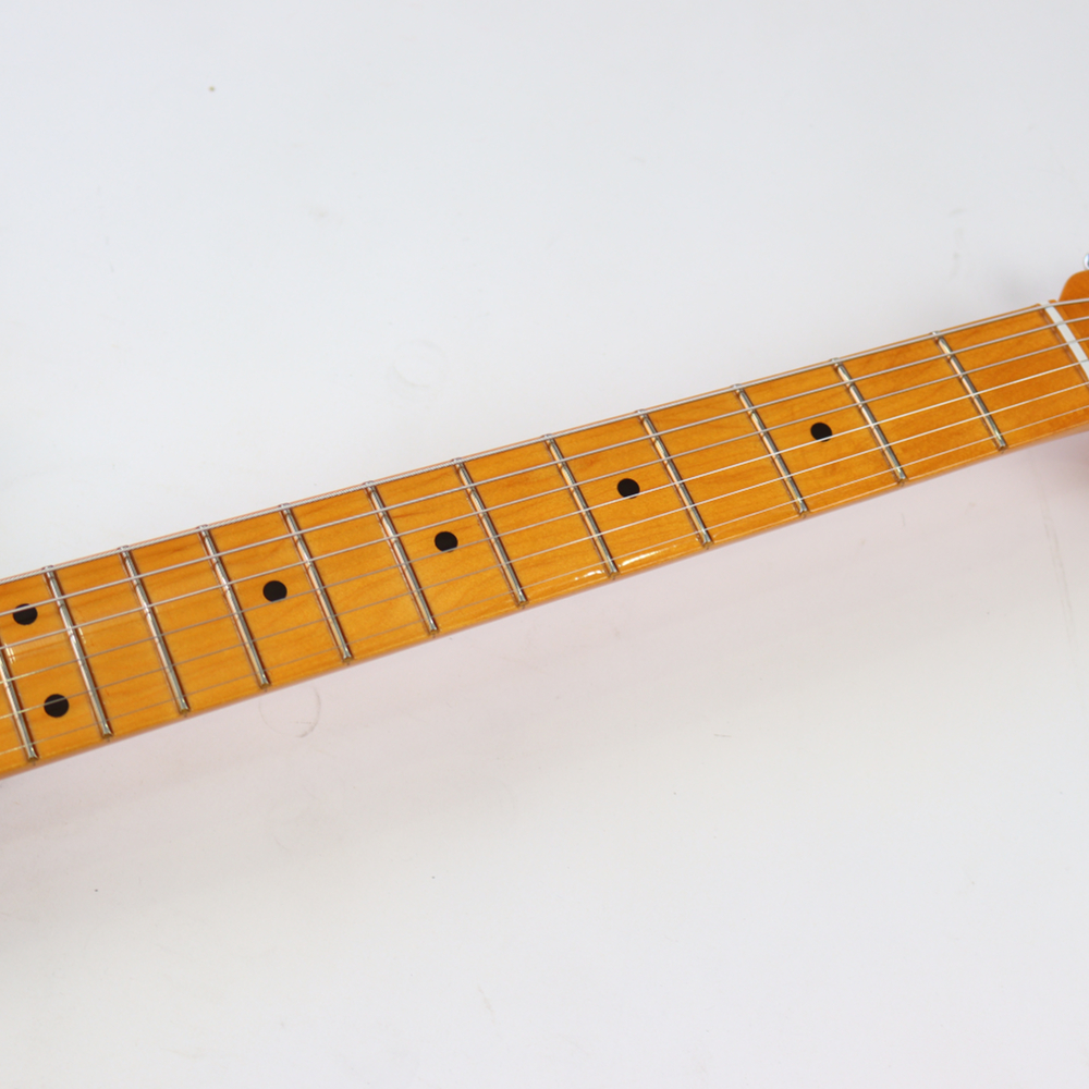 Fender Stories Collection Eric Johnson 1954 Virginia Stratocaster MN 2TS エレキギター 指板画像