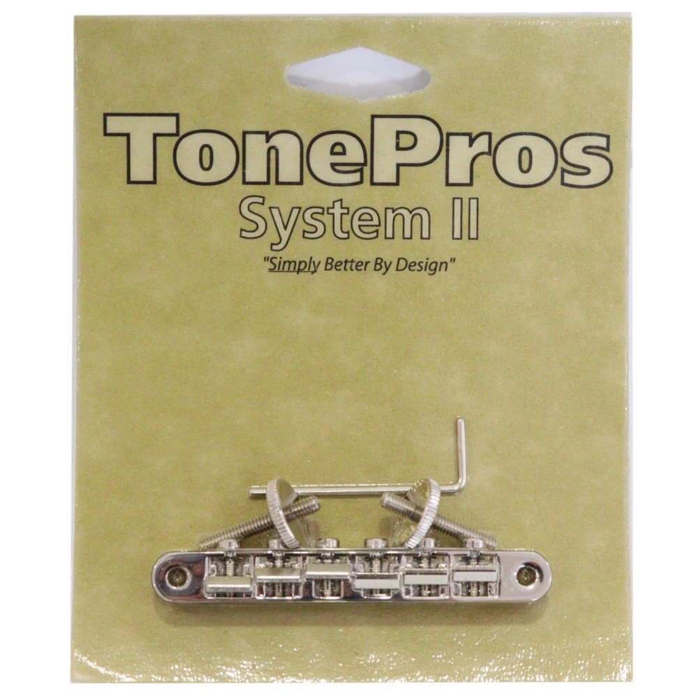 TonePros AVR2-N TonePros Replacement ABR-1 Tuneomatic ニッケル ギター用ブリッジ