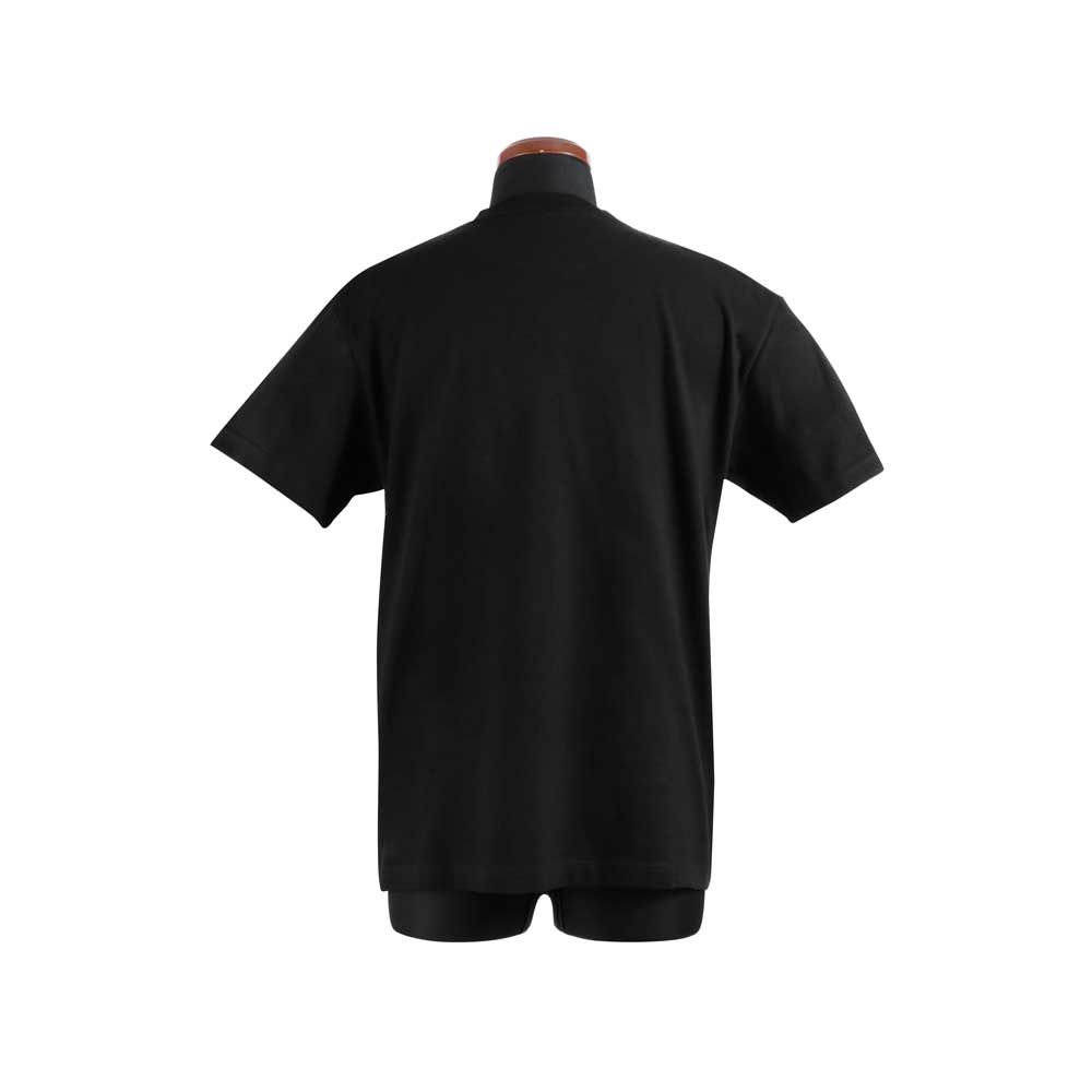 IBANEZ アイバニーズ IBAT007M ロゴTシャツ ブラック Mサイズ 半袖 背面画像
