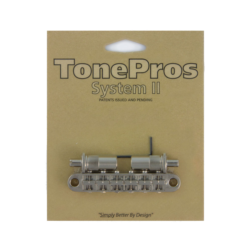 TonePros T3BT-N Metric Tuneomatic Bridge ニッケル ギター用ブリッジ