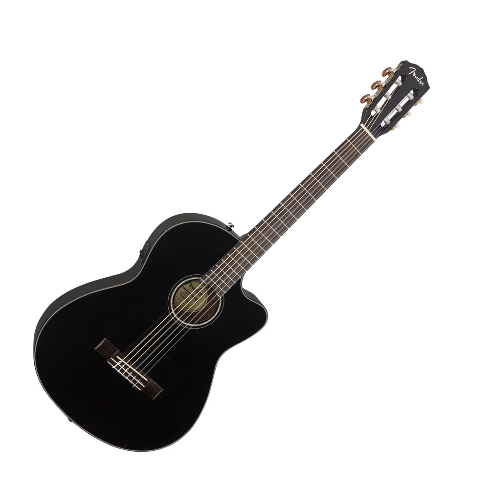 Fender CN-140SCE Nylon Thinline BLK WN エレクトリッククラシックギター
